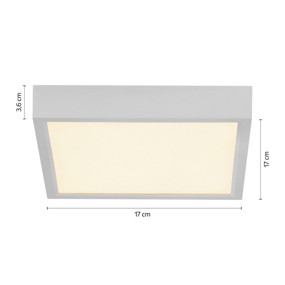 Stropní LED svítidlo Fridolin2 17/17cm, 10 Watt