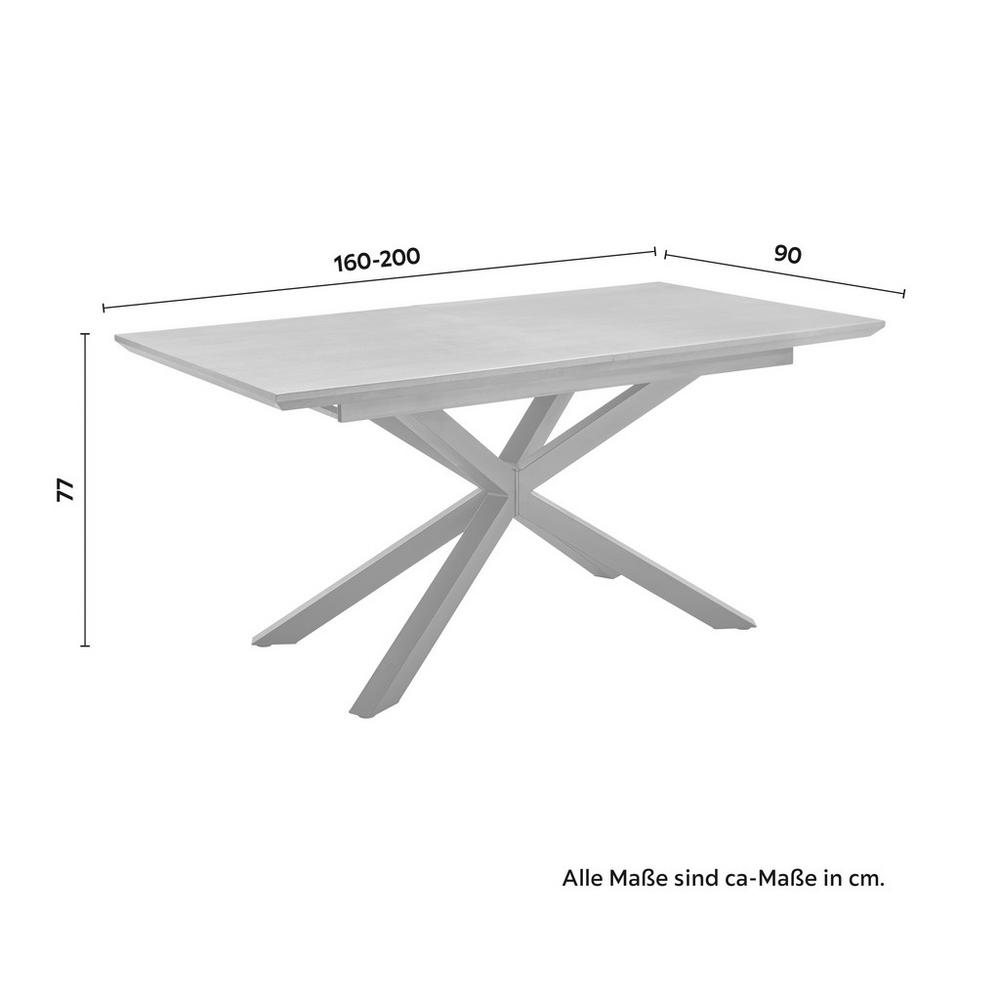 Jídelní stůl s rozkladem FULVIO 160-200 cm