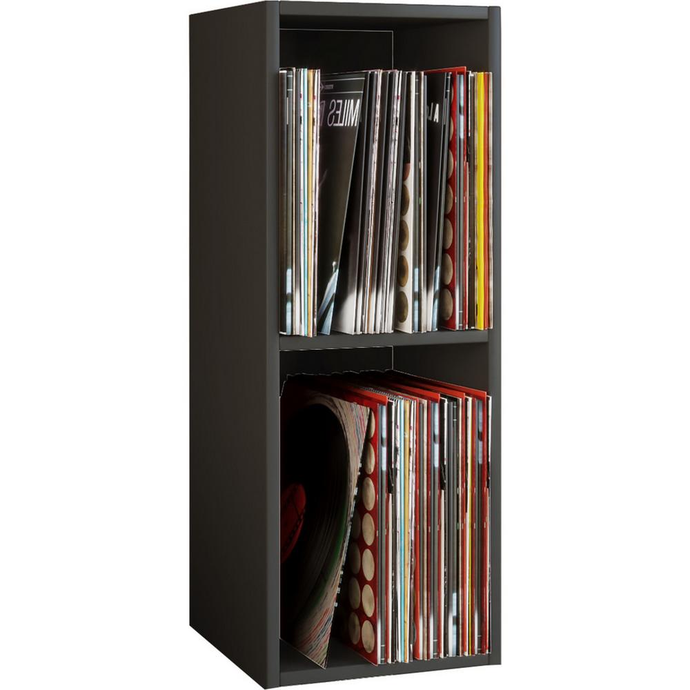 Regál na vinylové desky Platto, š. 34cm