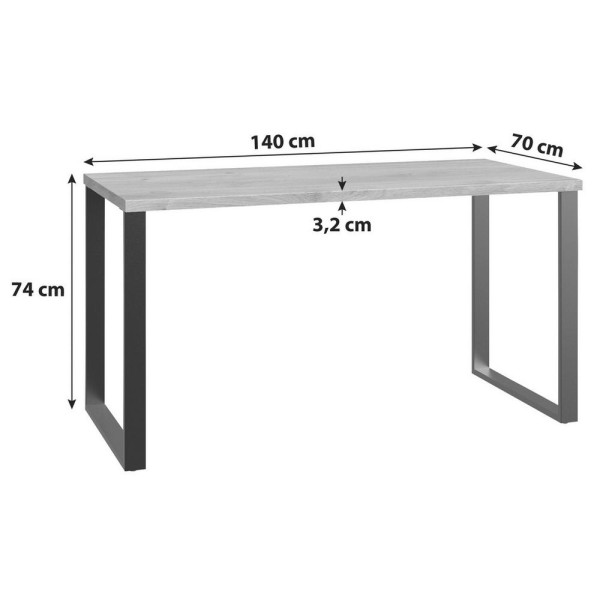 Psací stůl LIVERPOOL šířka 140cm