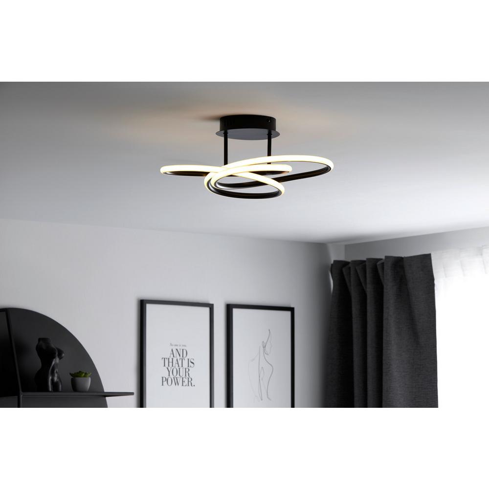 Stropní LED svítidlo Eri, Ø/V: 40/19cm, 24 Watt