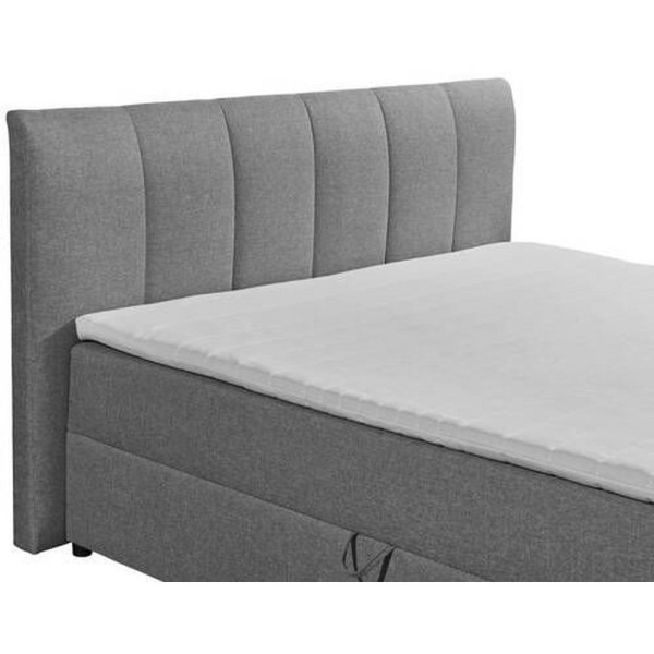 Boxspring postel GRANADA antracitová 180x200 cm